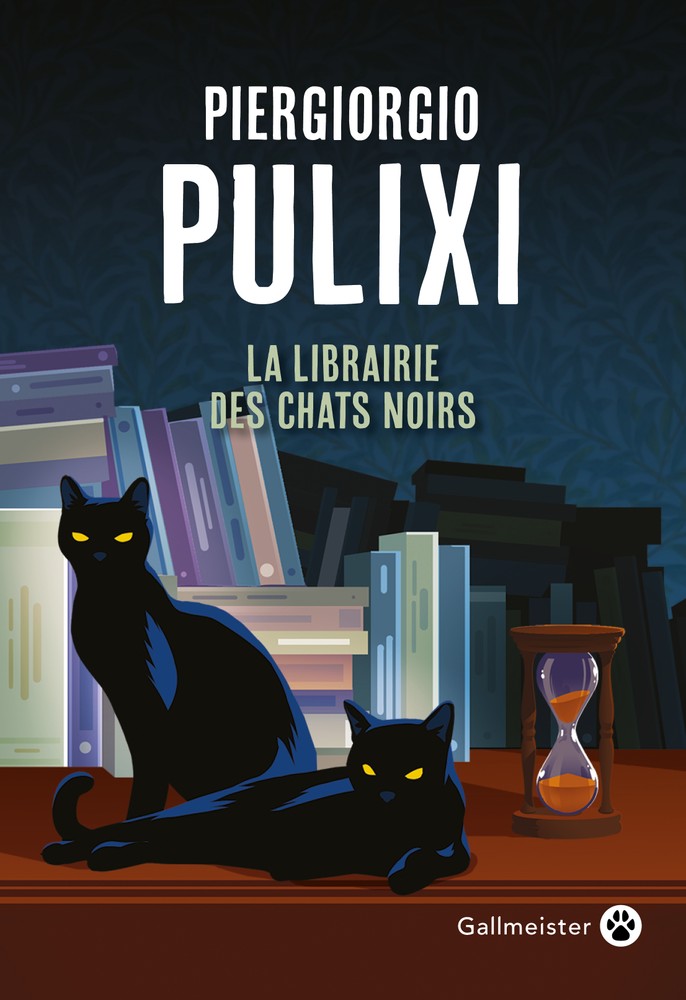 couverture du livre la librairie des chats noirs