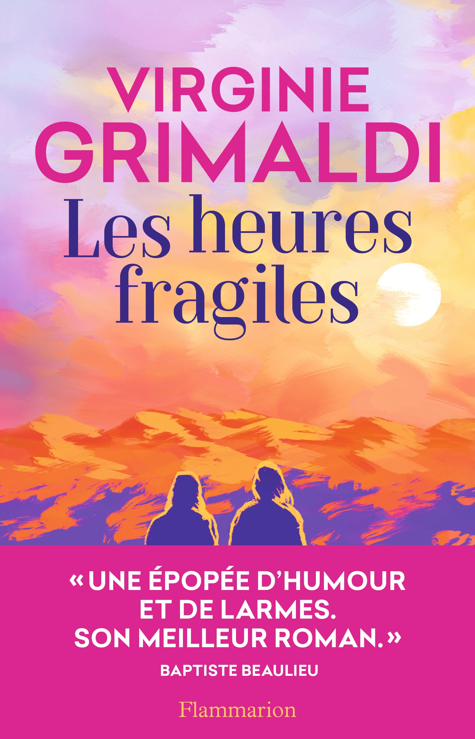 couverture du livre les heures fragiles de virginie grimaldi