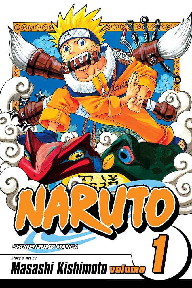 couverture du tome 1 du manga naruto