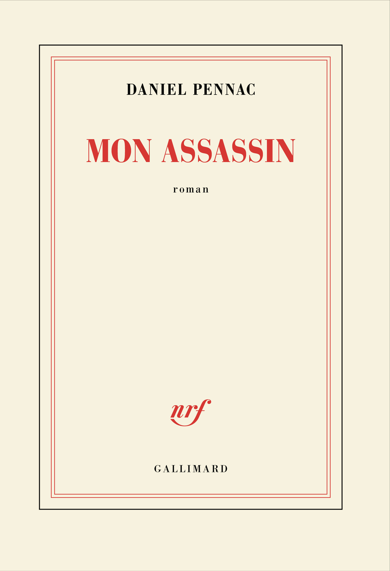 Couverture du livre mon assassin de daniel pennac