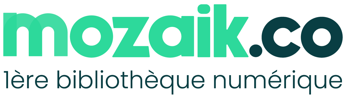 Logo de Mozaik en vert sur fond blanc