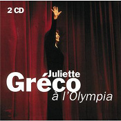 couverture de l'album juliette gréco