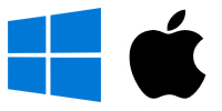 Logos Windows et Mac