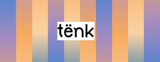 Logo de tenk sur fond coloré