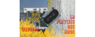 Cassette audio accrochée à un mur de béton avec la mention radio des ados - Licence Pexels ashutoshsonwani